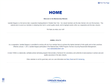 Tablet Screenshot of membership.upstateniagara.com